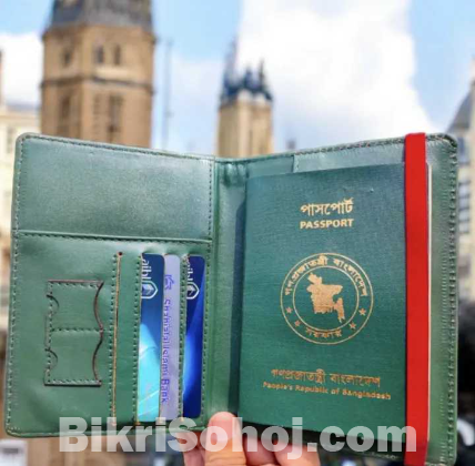 ✨ প্রিমিয়াম পাসপোর্ট হোল্ডার